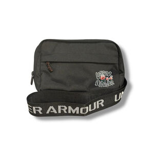 Under Armour Loudon Waist Bag Crossbody Bag 'Black Orange' Running Rose Arrow